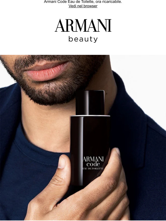 Riscopri l'iconica Armani Code