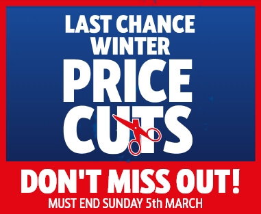 Last Chance Prices Cut