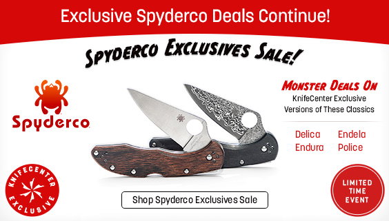 KC Exclusive Spyderco on Sale