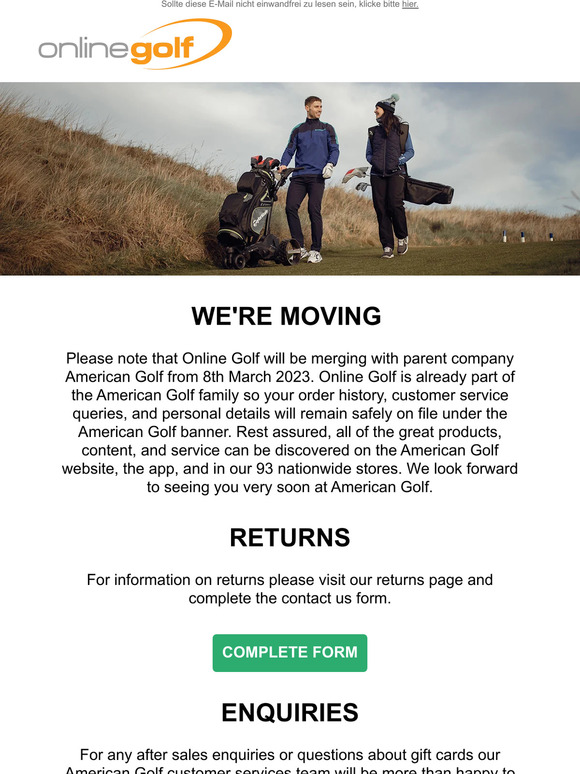 We're Moving