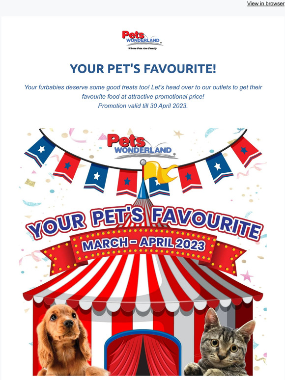 Your pet's favourite is on fanstatic promotion now