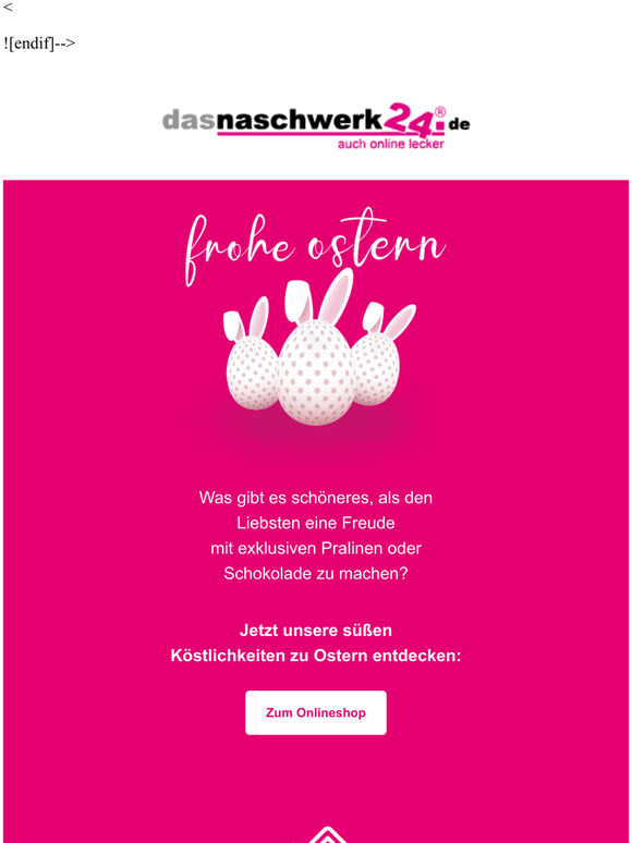 Jetzt schon an Ostern denken 🐰