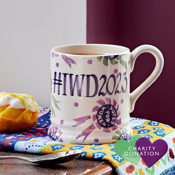 Personalised International Women's Day 1/2 Pint Mug