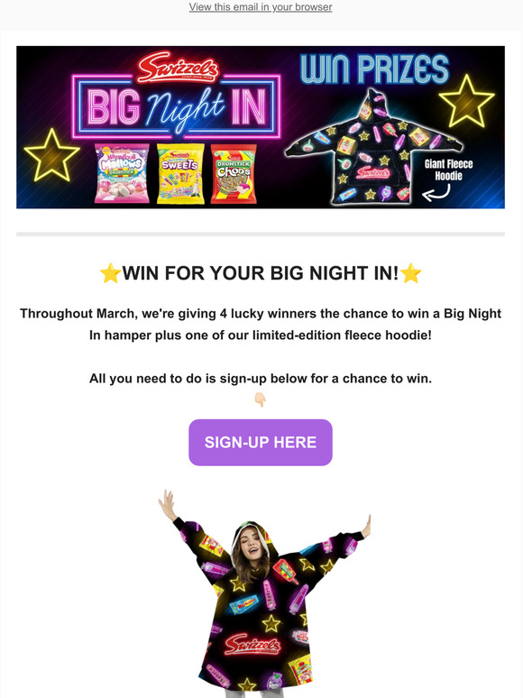 Are you having a Big Night In? 🍬