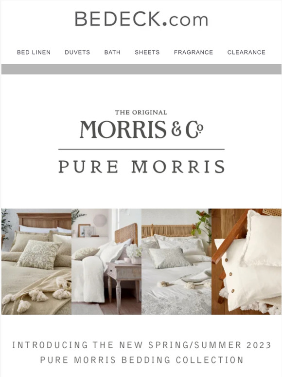 NEW from Pure Morris. Shop the SS23 Collection now!