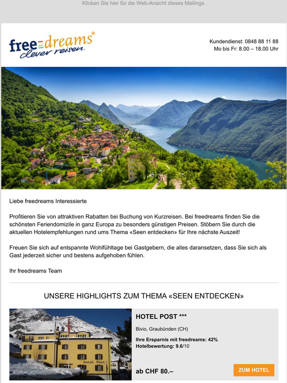 Traumhotels zu absoluten Schnäppchenpreisen