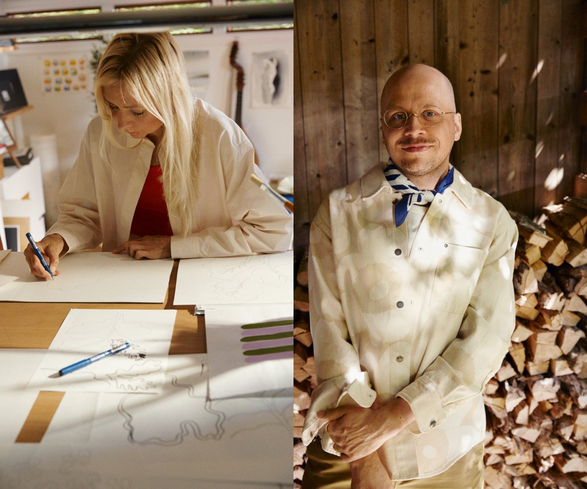 The Marimekko designers for BASTUA prints