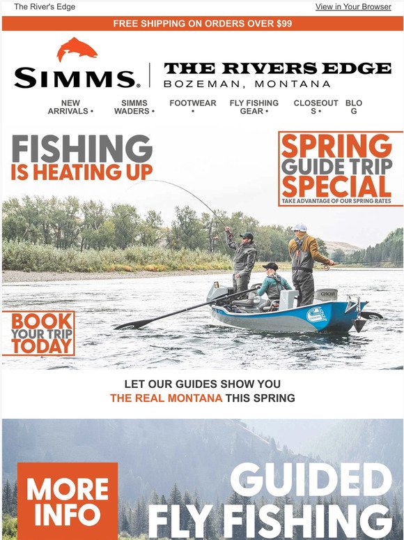 Take Advantage of our Spring Guiding Special
