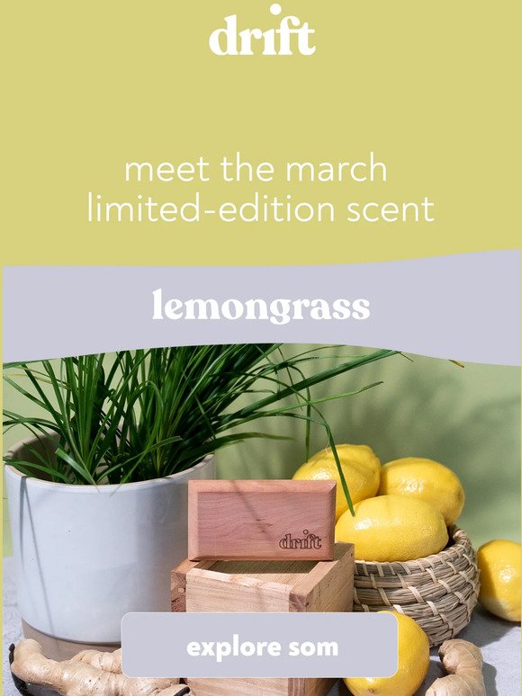 meet the march scent of the month 🍋