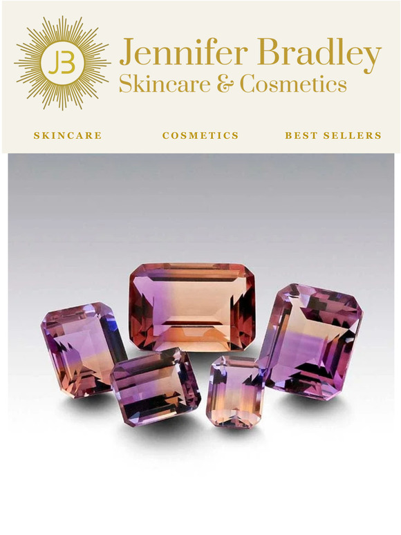 Get Ready to Shine Bright with Jennifer Bradley's Skincare & Cosmetics Gem Glam Bags!