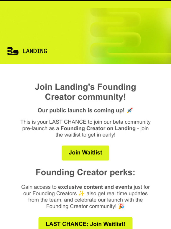 LAST CALL to be a Founding Creator! ~ LandingZine issue 28