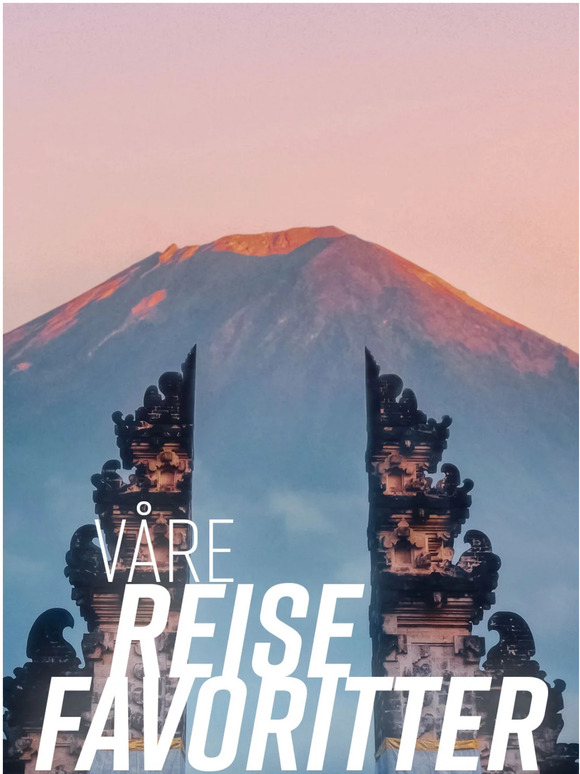 Våre reisefavoritter! 🏝️