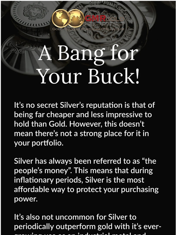 Protect your wealth against inflation!