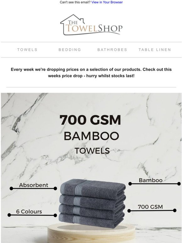 🚨This Weeks Special Buy - Bamboo Towels🚨