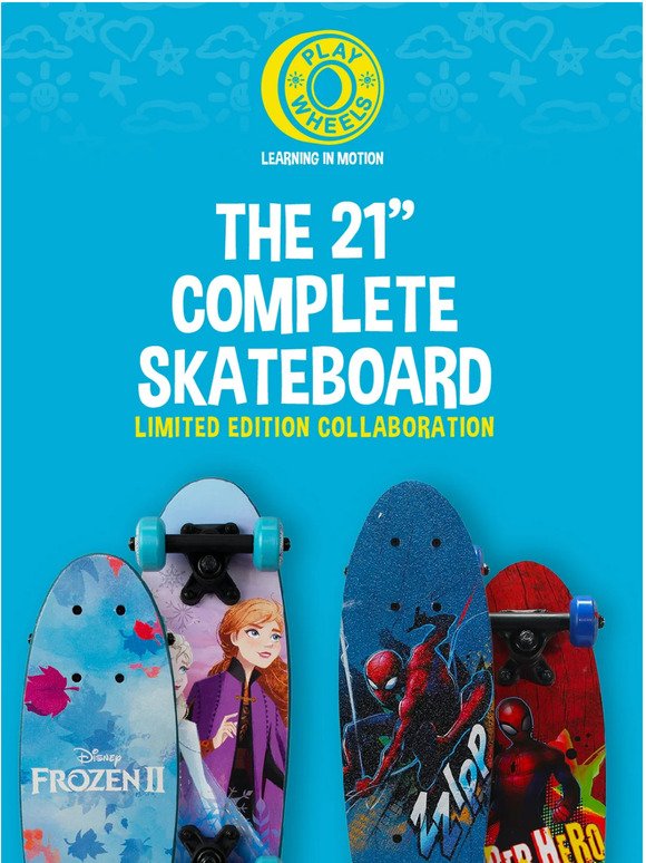 The 21” Complete Skateboard For Your Little Ones🛹