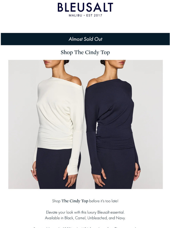 Don't Miss The Cindy Top