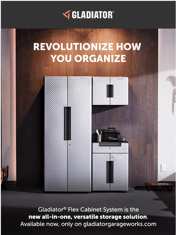 Gladiator® GarageWorks A revolutionary storage solution from Gladiator