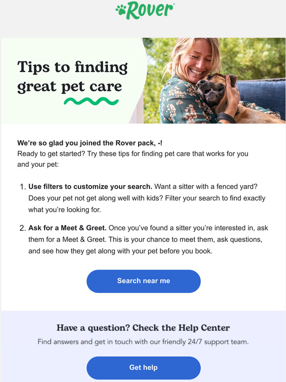 Getting started with Rover