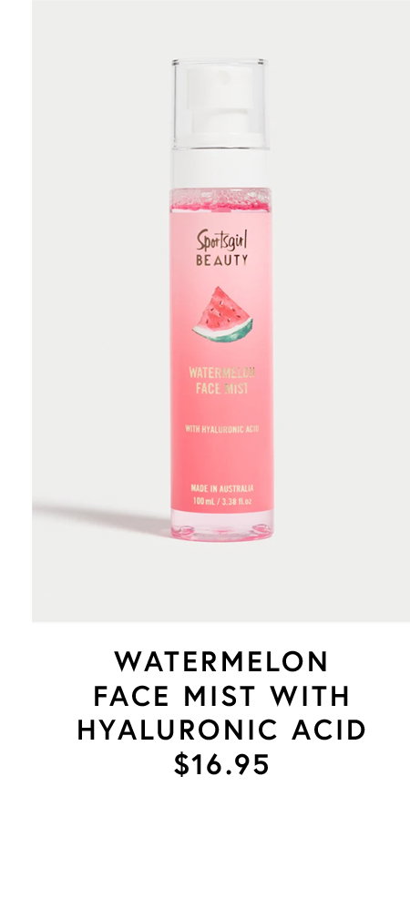 Watermelon face mist with hylauronic acid