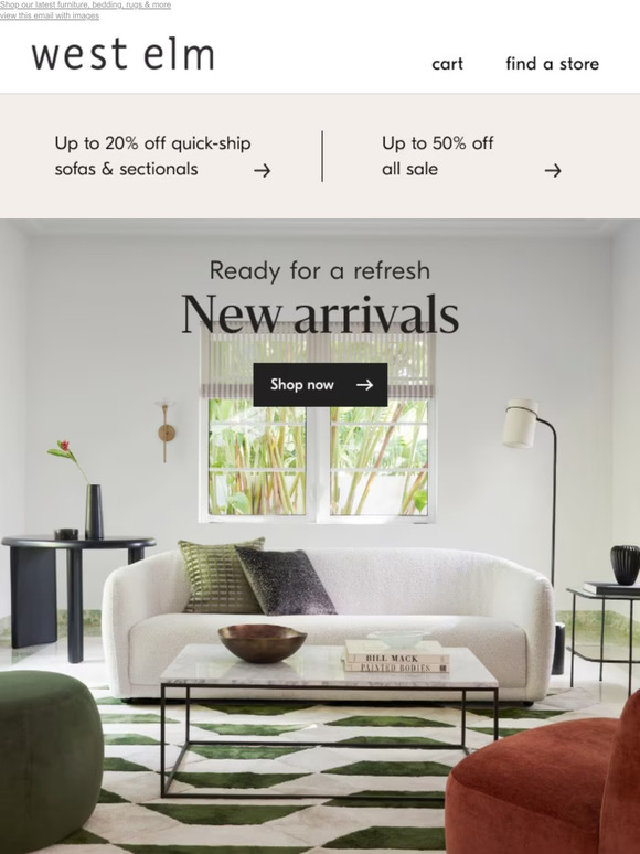 Pottery Barn Just dropped! TONS of new designs to refresh every room
