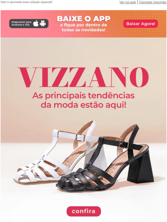 Vizzano a partir de R$ 49,99