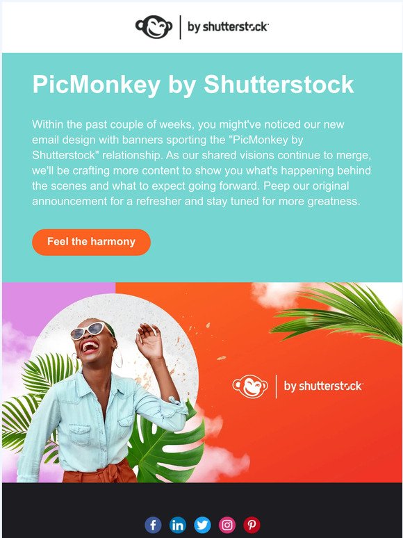 A Shared Vision Continues...PicMonkey and Shutterstock Unite!