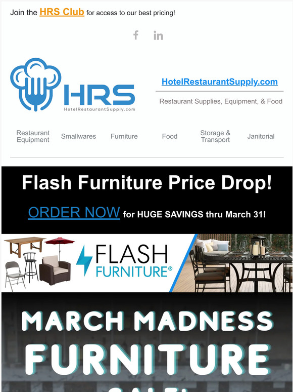 Celebrate March Madness: Save Big with HotelRestaurantSupply. com!