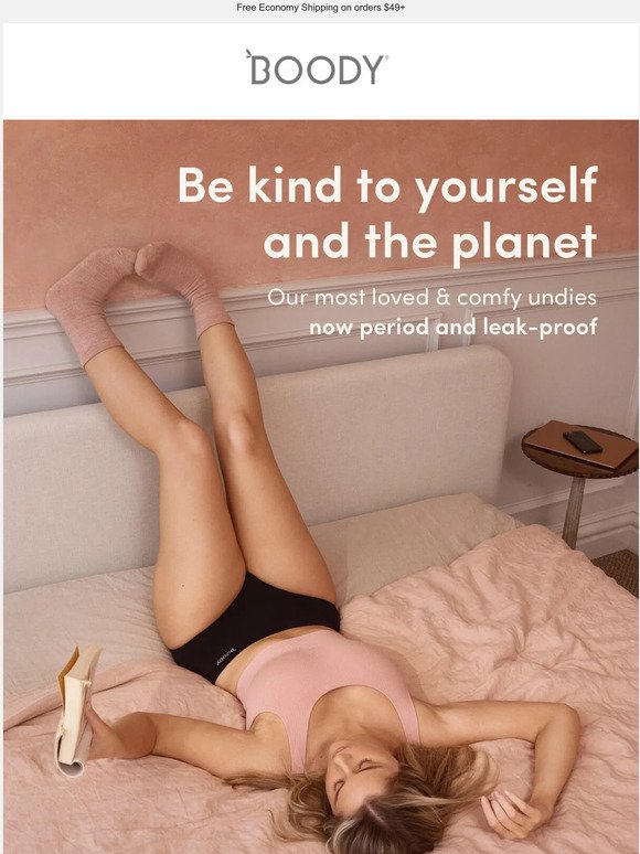 Period and Leak-proof Underwear Has Arrived