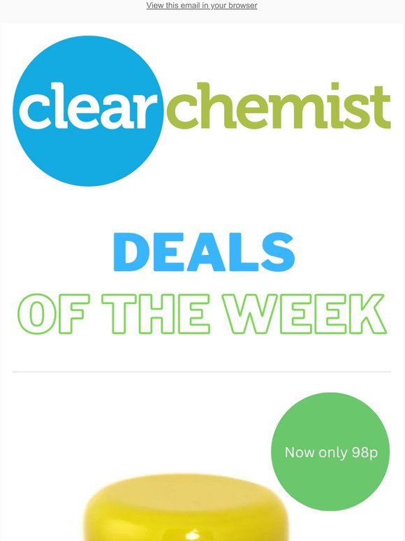 Take a peak at our deals of the week!