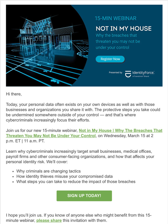 You’re Invited! Recognizing the cyber risks you cannot control