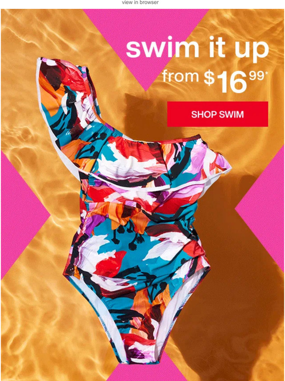 TJ Maxx : From $16.99*: fresh swim is IN 🙌 | Milled