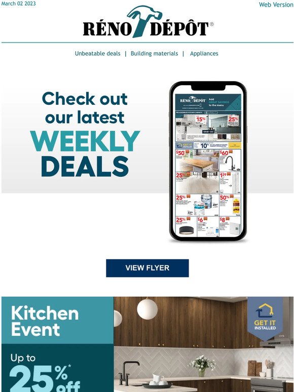 New flyer, new weekly deals!