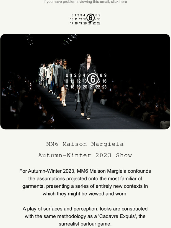 MM6 Maison Margiela Autumn-Winter 2023 Show