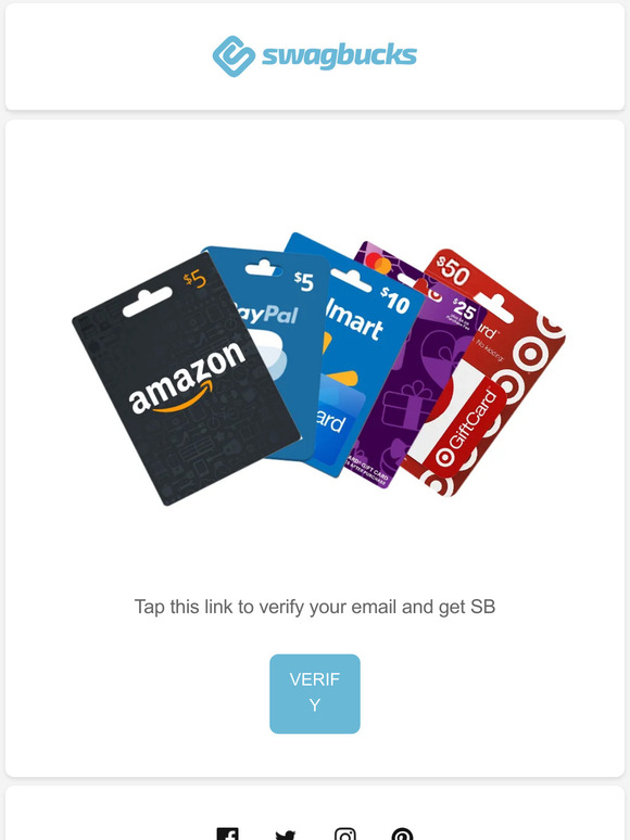 Verify Your Swagbucks Account - Action Required