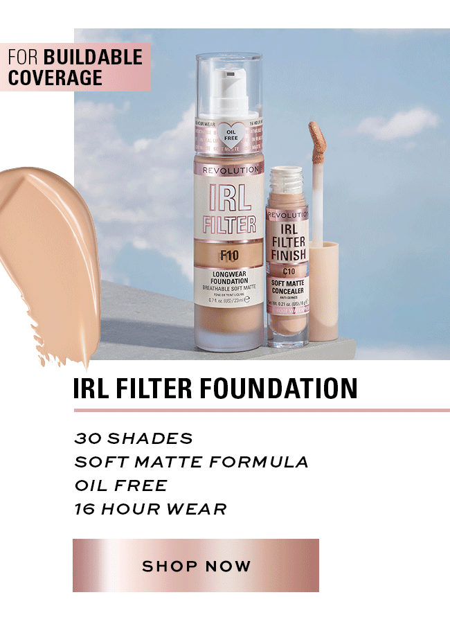Revolution Meet your (foundation) match —! Milled