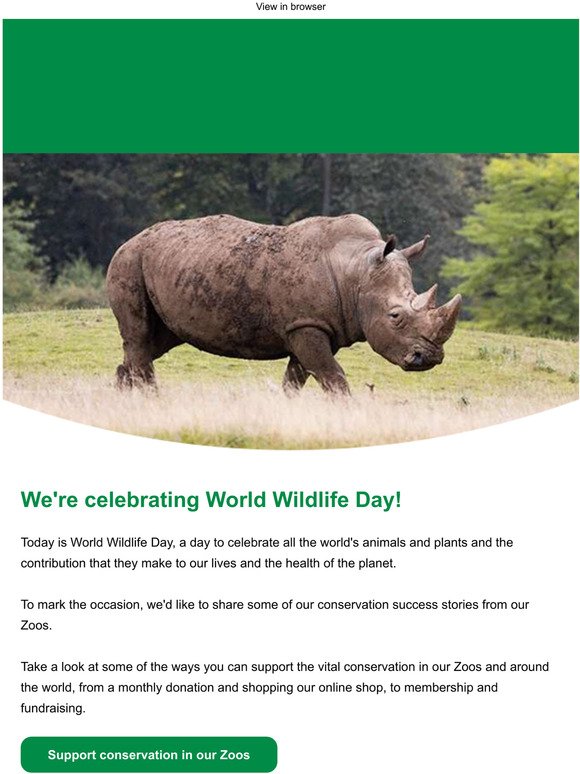 It's World Wildlife Day!