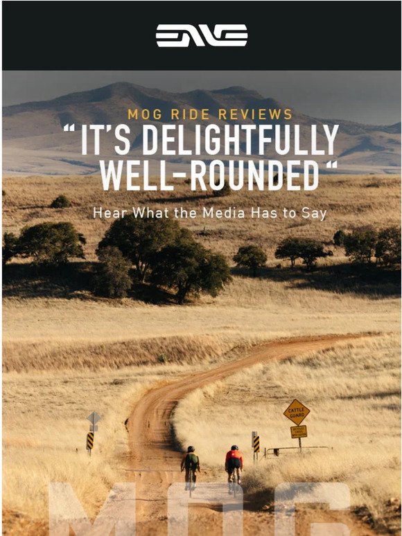 MOG ride reviews are in. "It's delightfully..."