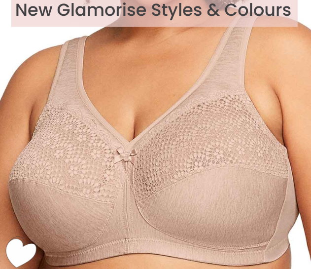 New Colours & Styles From Glamorise For All Day Comfort & Support.