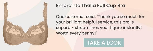 Empreinte Thalia Full Cup Bra Review.