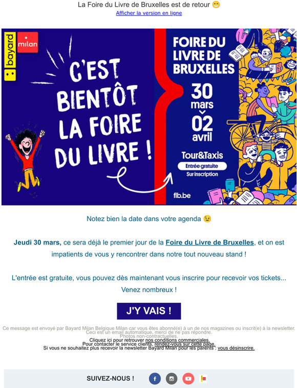 📚 Foire du Livre : c'est ce mois-ci !