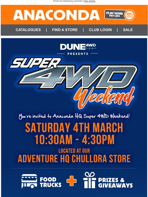Anaconda Dune 4WD Presents Super 4WD Weekend 🚙 Milled