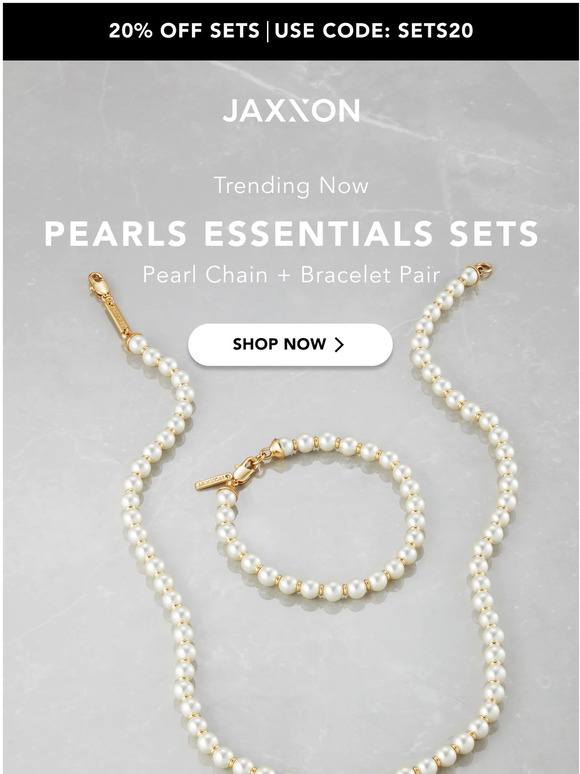 JAXXON Introducing our Pearls Essentials Set Milled