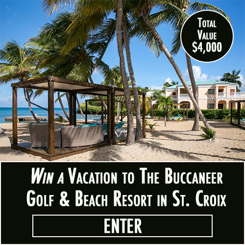 Win a Vacation to The Buccaneer Golf & Beach Resort in St. Croix ($4,000 Value)!