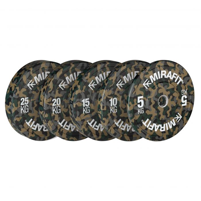 GREEN CAMO BUMPER PLATES