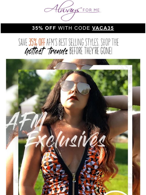 Shop AFM Exclusives & Save 35% >>