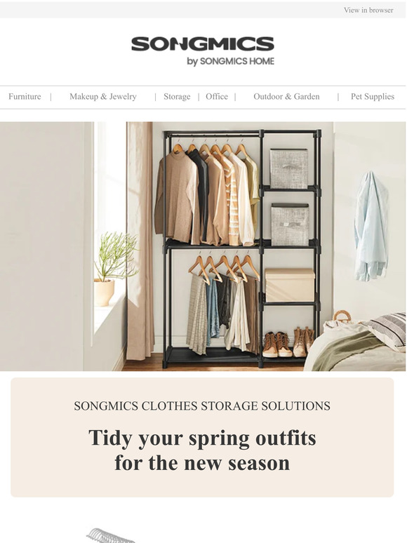 Hey, check out clothing storage game changers!