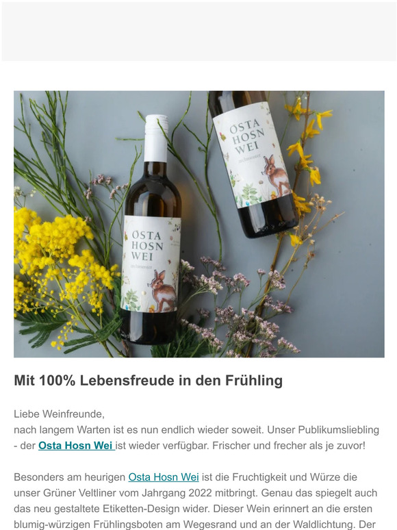 OSTA HOSN WEI - wieder erhältlich