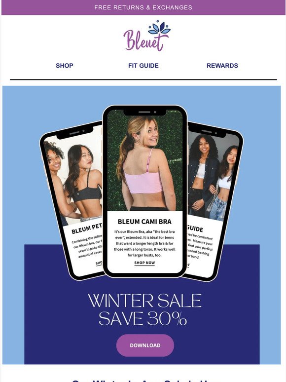 Winter Sale - Save 30% 🎉