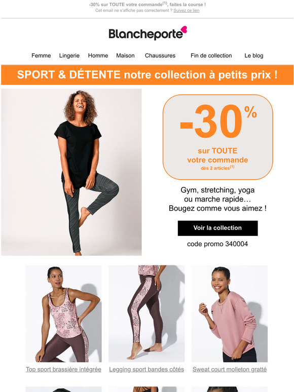 Course, marche ou yoga : trouvez ici la tenue qui vous va