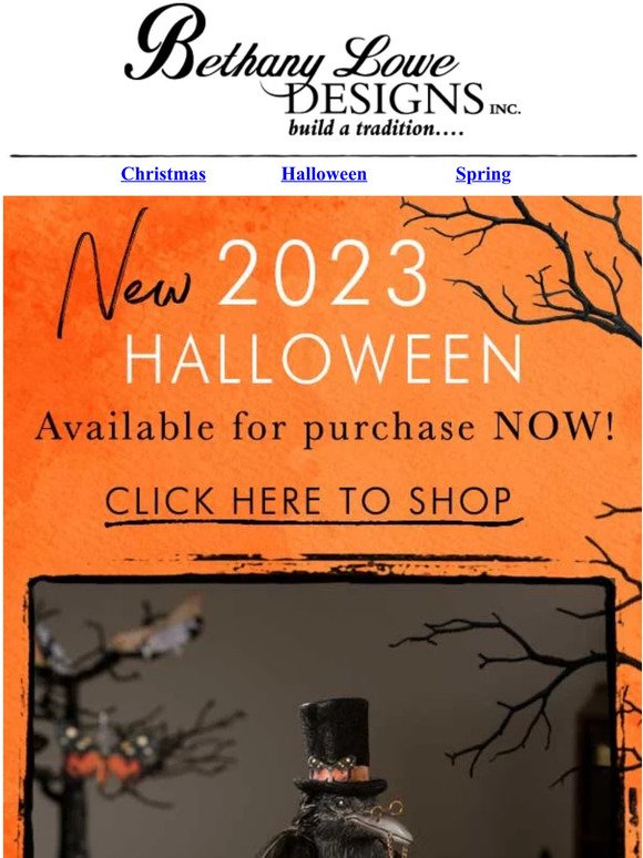 New 2023 Halloween for purchase NOW!